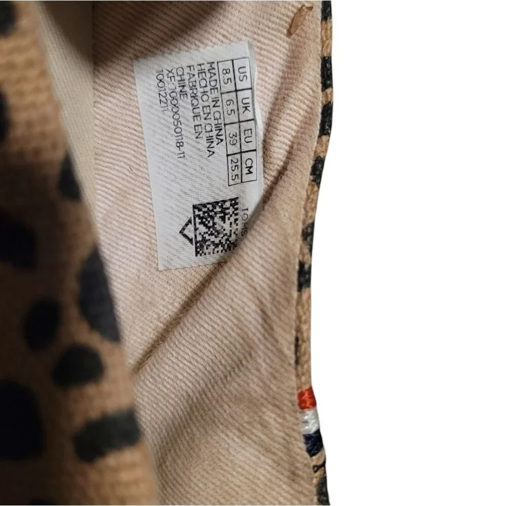 Clare V x Toms Cheetah Print Espadrilles
